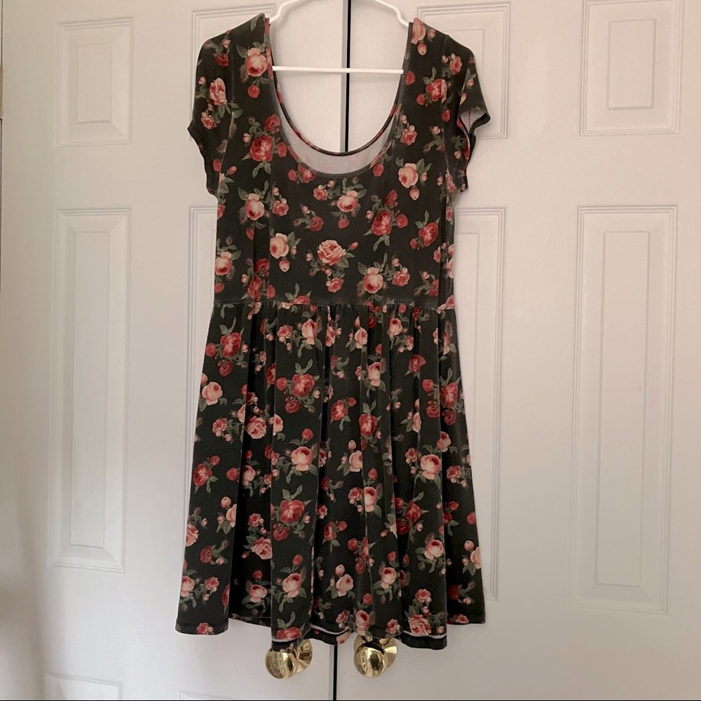Mossimo Floral Skater Dress